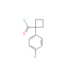 1-(4-Fluorophenyl)cyclobutanecarbonyl chloride