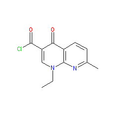 1-Ethyl-7-methyl-4-oxo-1,8-naphthyridine-3-carbonyl chloride