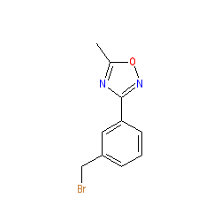 3-[3-(Bromomethyl)phenyl]-5-methyl-1,2,4-oxadiazole