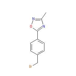 5-[4-(Bromomethyl)phenyl]-3-methyl-1,2,4-oxadiazole