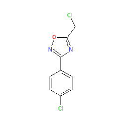 5-(Chloromethyl)-3-(4-chlorophenyl)-1,2,4-oxadiazole