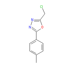 2-(Chloromethyl)-5-(4-methylphenyl)-1,3,4-oxadiazole