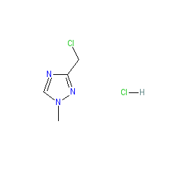 3-(Chloromethyl)-1-methyl-1H-1,2,4-triazole hydrochloride