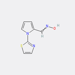 1-(1,3-Thiazol-2-yl)-1H-pyrrole-2-carbaldehyde oxime