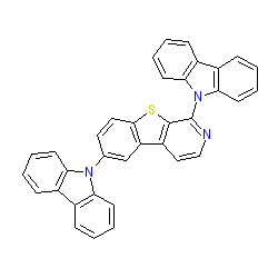 1,6-Di(9H-carbazol-9-yl)[1]benzothieno[2,3-c]pyridine