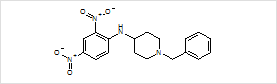 1-Benzyl-N-(2,4-dinitrophenyl)piperidin-4-amine