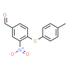 4-[(4-Methylphenyl)thio]-3-nitrobenzaldehyde