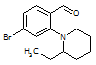 5-Bromo-2-(2-ethylpiperidin-1-yl)benzaldehyde 5-Bromo-2-(2-ethylpiperidin-1-yl)benzaldehyde