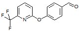 4-{[6-(Trifluoromethyl)pyridin-2-yl]oxy}benzaldehyde