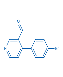 4-(4-Bromophenyl)nicotinaldehyde