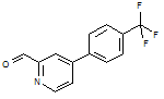4-[(4-Trifluoromethyl)phenyl]pyridine-2-carbaldehyde