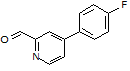 4-(4-Fluorophenyl)pyridine-2-carbaldehyde