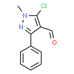 5-Chloro-1-methyl-3-phenyl-1H-pyrazole-4-carbaldehyde 5-Chloro-1-methyl-3-phenyl-1H-pyrazole-4-carbaldehyde