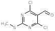 4,6-Dichloro-2-(methylthio)pyrimidine-5-carbaldehyde