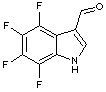 4,5,6,7-Tetrafluoro-1H-indole-3-carbaldehyde