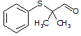 2-Methyl-2-(phenylthio)propanal
