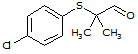 2-[(4-Chlorophenyl)thio]-2-methylpropanal