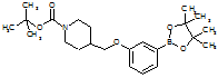 tert-Butyl 4-[3-(4,4,5,5-tetramethyl[1,3,2]dioxaborolan-2-yl)phenoxymethyl]piperidine-1-carboxylate