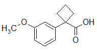 1-(3-Methoxyphenyl)cyclobutanecarboxylic acid