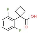 1-(2,6-Difluorophenyl)cyclobutanecarboxylic acid
