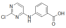 3-[(2-Chloropyrimidin-4-yl)amino]benzoic acid