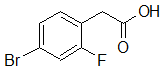 (4-Bromo-2-fluorophenyl)acetic acid