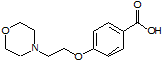4-(2-Morpholin-4-ylethoxy)benzoic acid