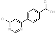 4-(6-Chloropyrimidin-4-yl)benzoic acid