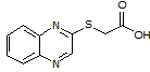 (Quinoxalin-2-ylthio)acetic acid