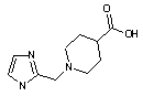 1-(1H-Imidazol-2-ylmethyl)piperidine-4-carboxylic acid
