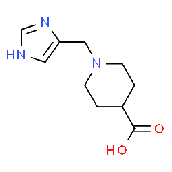 1-(1H-Imidazol-4-ylmethyl)piperidine-4-carboxylic acid
