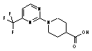 1-[4-(Trifluoromethyl)pyrimidin-2-yl]piperidine-4-carboxylic acid