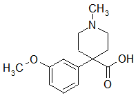 4-(3-Methoxyphenyl)-1-methylpiperidine-4-carboxylic acid