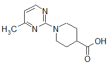1-(4-Methylpyrimidin-2-yl)piperidine-4-carboxylic acid