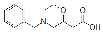 (4-Benzylmorpholin-2-yl)acetic acid