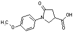 1-(4-Methoxyphenyl)-5-oxopyrrolidine-3-carboxylic acid