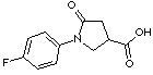 1-(4-Fluorophenyl)-5-oxopyrrolidine-3-carboxylic acid