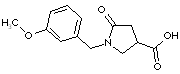 1-(3-Methoxybenzyl)-5-oxopyrrolidine-3-carboxylic acid