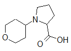1-Tetrahydro-2H-pyran-4-ylpyrrolidine-2-carboxylic acid
