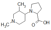 1-(1,3-Dimethylpiperidin-4-yl)pyrrolidine-2-carboxylic acid