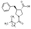 (3S,4S)-4-Benzyl-1-(tert-butoxycarbonyl)pyrrolidine-3-carboxylic Acid