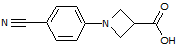 1-(4-Cyanophenyl)azetidine-3-carboxylic acid