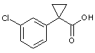 1-(3-Chlorophenyl)cyclopropanecarboxylic acid