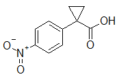 1-(4-Nitrophenyl)cyclopropanecarboxylic acid