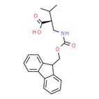 (R)â€‹-â€‹2-â€‹(((((9H-â€‹Fluoren-â€‹9-â€‹yl)â€‹methoxy)â€‹carbonyl)â€‹amino)â€‹methyl)â€‹-â€‹3-â€‹methylbutanoic acid