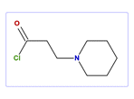 1-Piperidinepropanoyl chloride