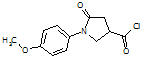 1-(4-Methoxyphenyl)-5-oxopyrrolidine-3-carbonyl chloride