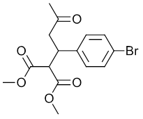 Dimethyl [1-(4-Bromophenyl)-3-oxobutyl]malonate