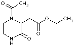 Ethyl (1-Acetyl-3-oxopiperazin-2-yl)acetate
