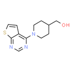 (1-Thieno[2,3-d]pyrimidin-4-ylpiperidin-4-yl)methanol